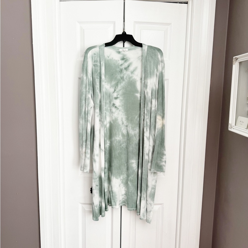 Tie dye cardigan
